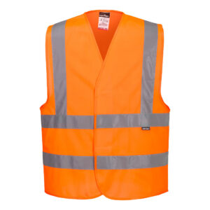 Hi-Vis Weste mit Schulterreflexband