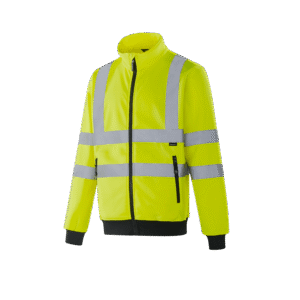 POZNAN Hi-vis Full zipper Sweatshirt