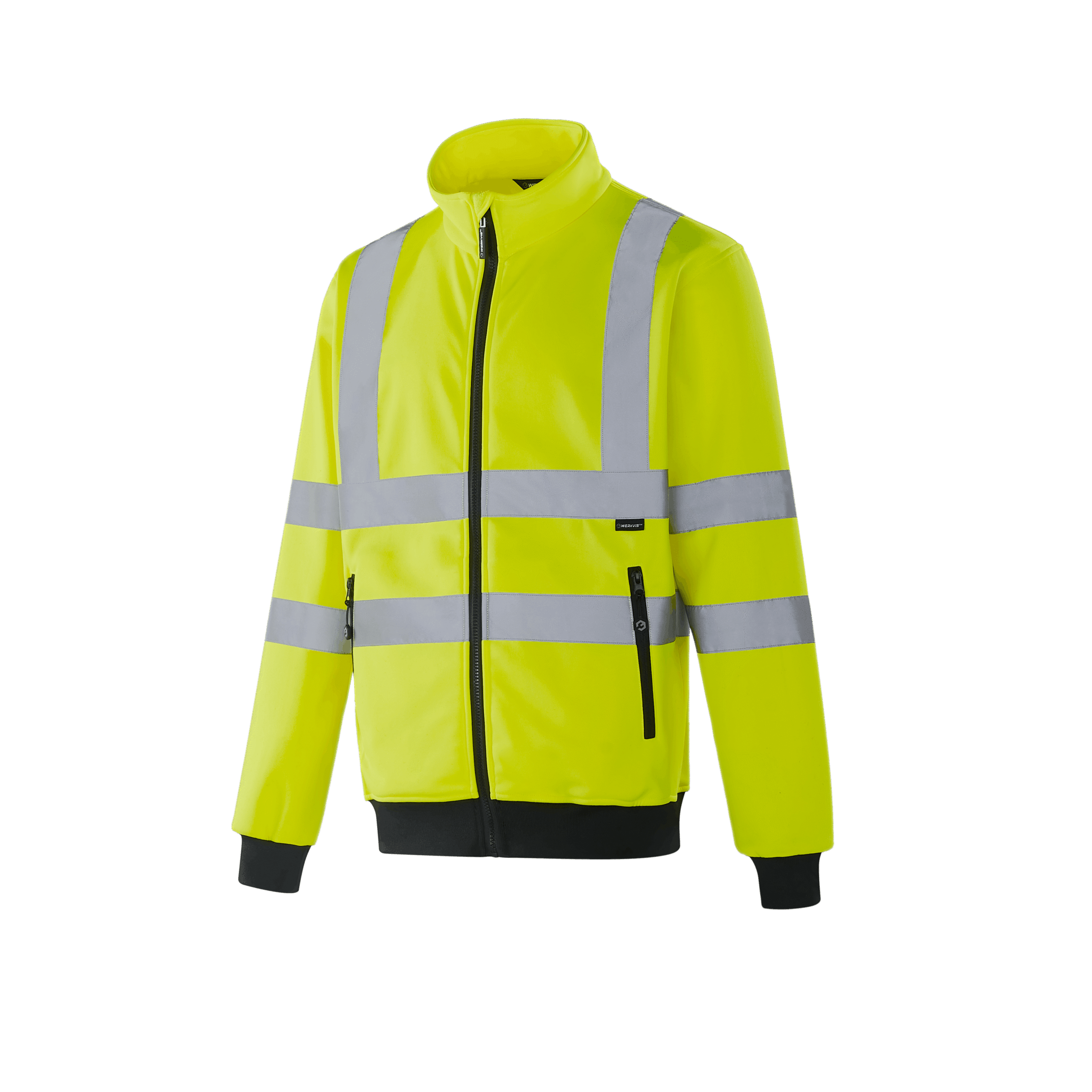 POZNAN Hi-vis Full zipper Sweatshirt