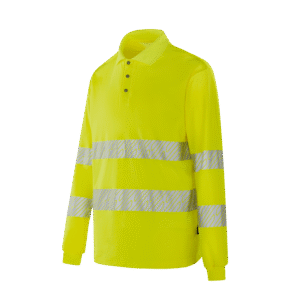TOULON Hi-vis long sleeve POLO